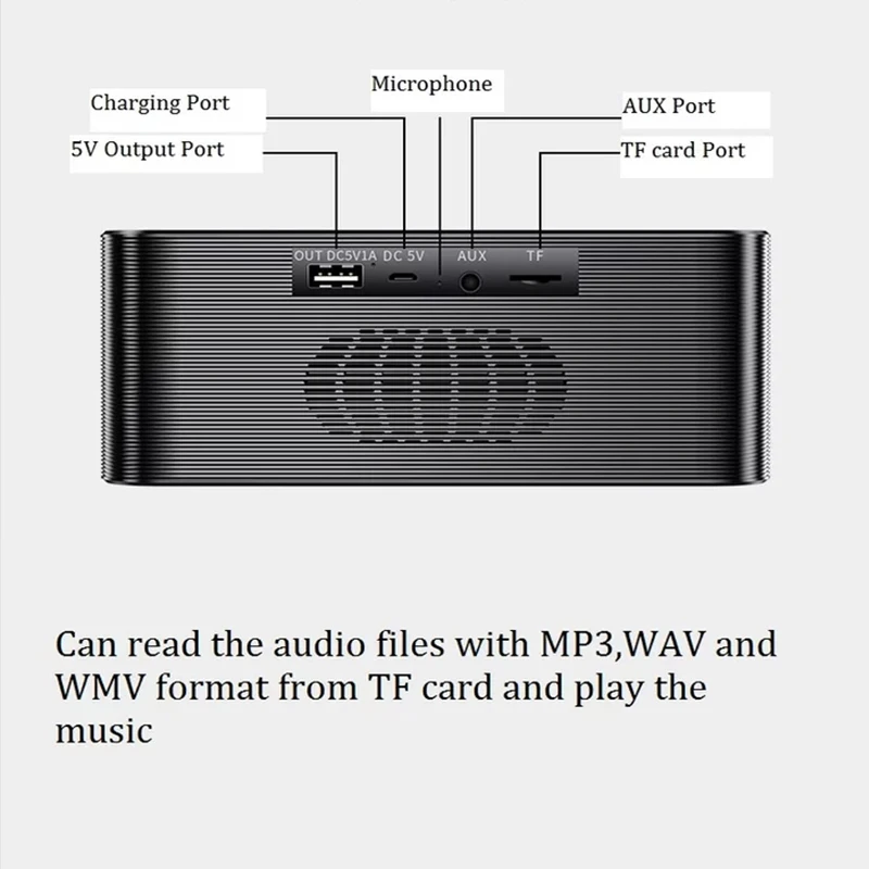Мобильный телефон Bluetooth динамик беспроводной мини аудио мобильный мощность