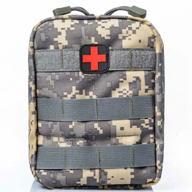 Тактическая поясная сумка портативная медицинская Molle для переноски раций