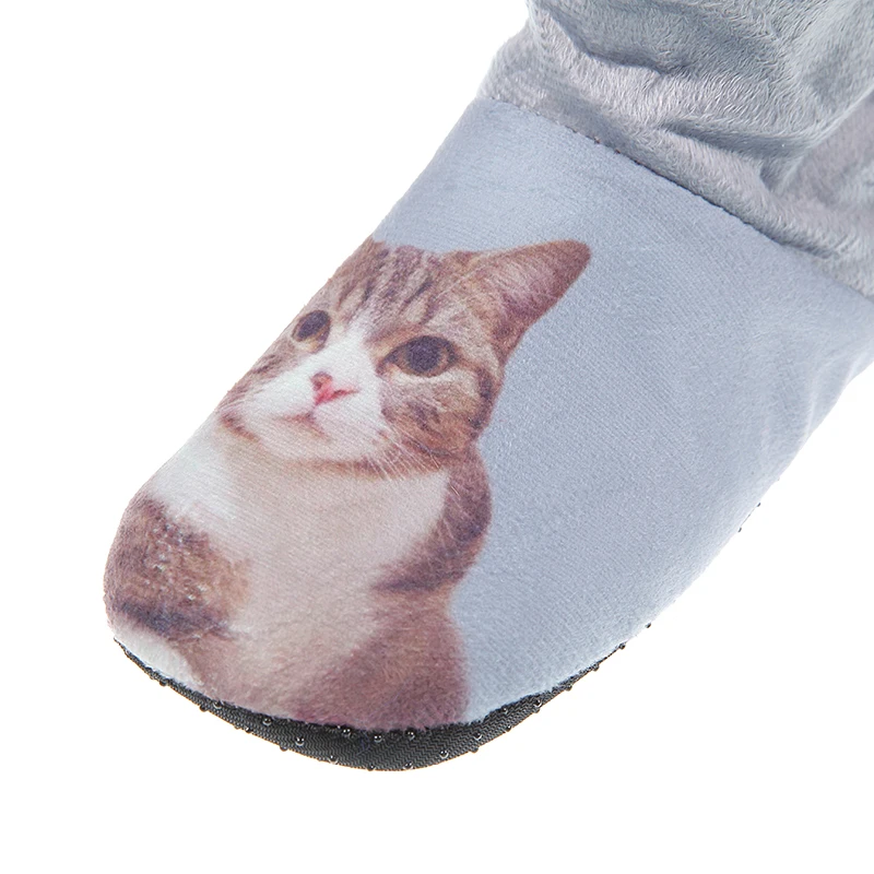 Glglgege 2021 рождественские домашние носки обувь зимняя женские меховые боковые