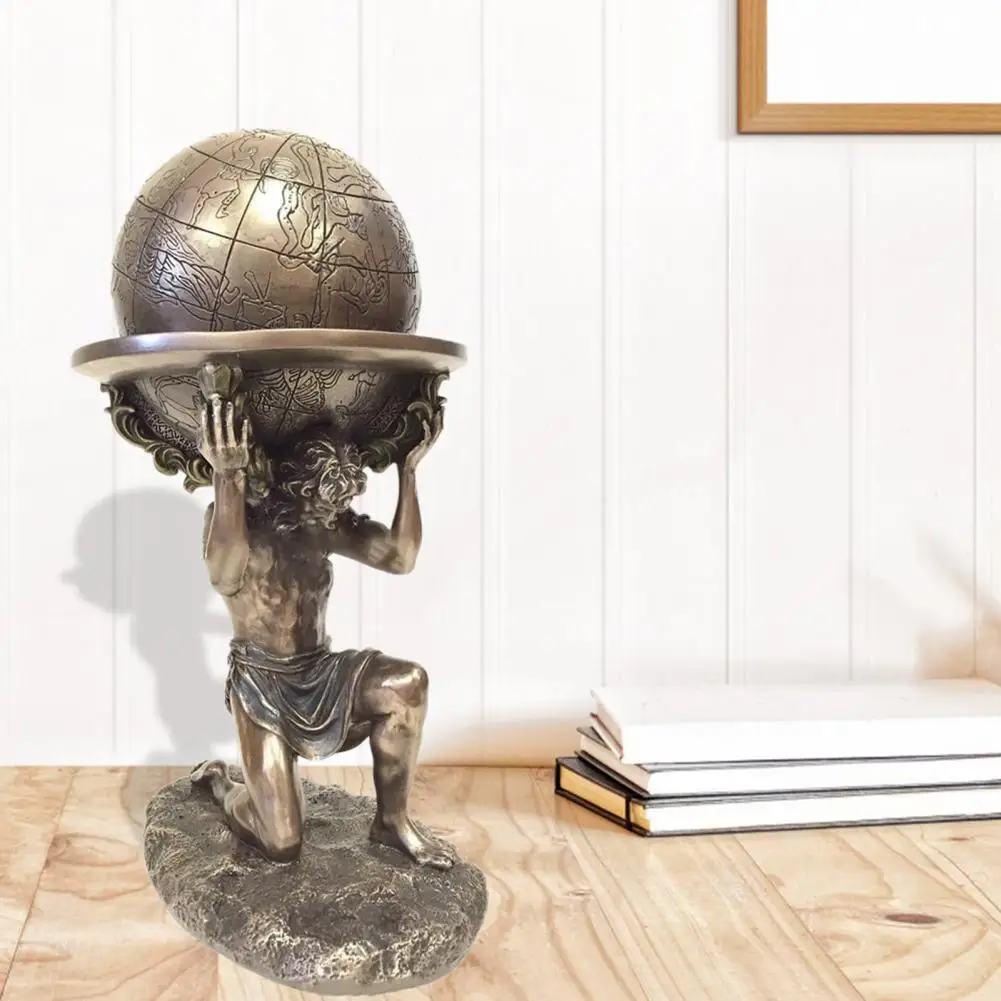 

Hot Sales Ball Sculpture Exquisite Realistic Resin Eye-catching People Statue Figurine Ornament for Home