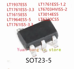 10PCS LT1937ES5 LT1761ES5-3.3 LT1615ES5 LT1964ES5-5 LT1761IS5-3.3 LT1761ES5-1.2 LT6703HVIS5-2 LT3014ES5 LT6220CS5 IC