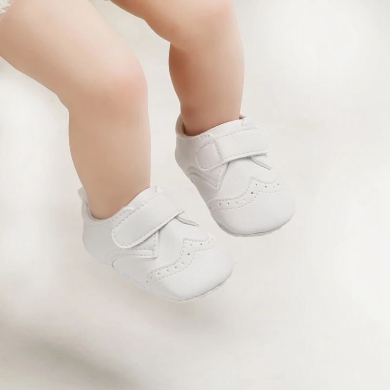 

Baby Boys Girls Anti-Slip Sneakers Toddler Soft Soled Casual PU Leather Shoes Infant Baby First Walkers Hot