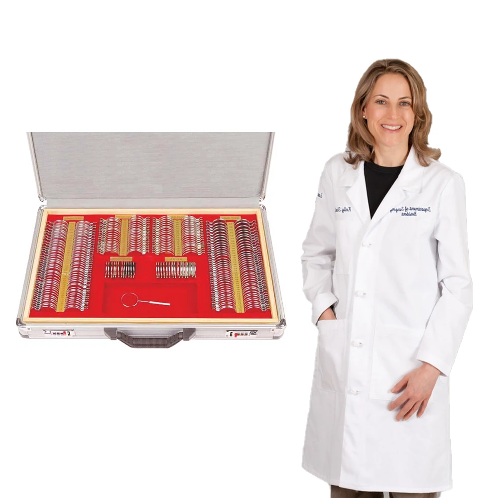 

Eye Exam ophthalmic measuering instrument TLS-266 optical lens trial lens kit