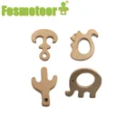 1 шт., детский деревянный Прорезыватель для зубов