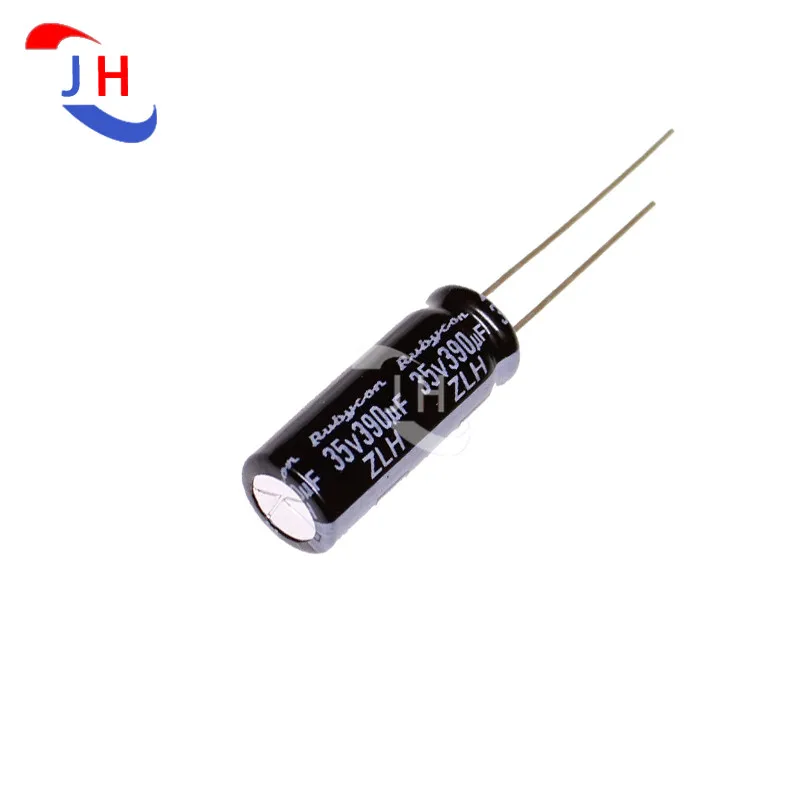 10 шт. электролитический конденсатор 35v390uf 8*20 ZLH высокочастотный длительный срок