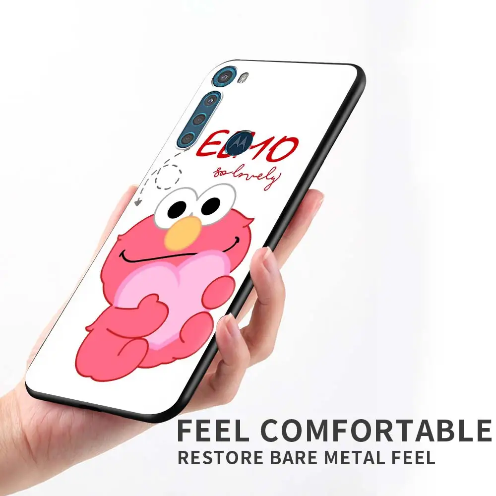 Silicone Case for Motorola G9 Play One Fusion G8 Power Lite G10 G30 Edge Plus E6s G Stylus Soft Coque Cute Monsters