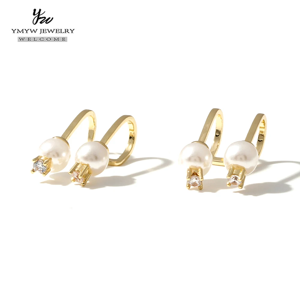 Серьги-клипсы YMYW для хряща и ушей без пирсинга современные ювелирные изделия