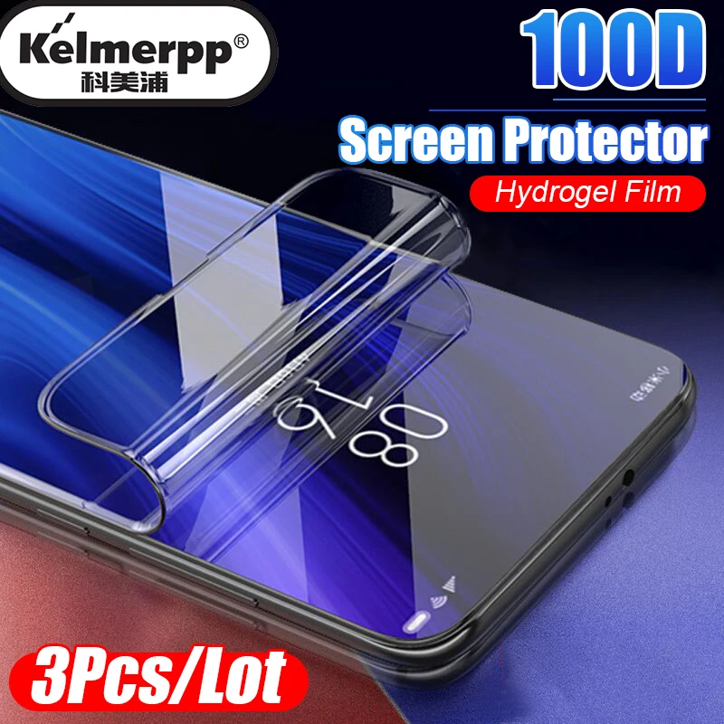 1/2/3 шт. 100D защитный гидрогель пленка для Xiaomi Redmi 4X 5A 5 Plus 6A 8 Pro 7A Note Экран протектор