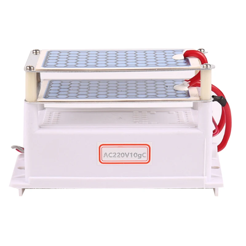 Лучшие продажи 220V 10 Гц/ч Портативный Керамика генератор озона Dual интегрированный