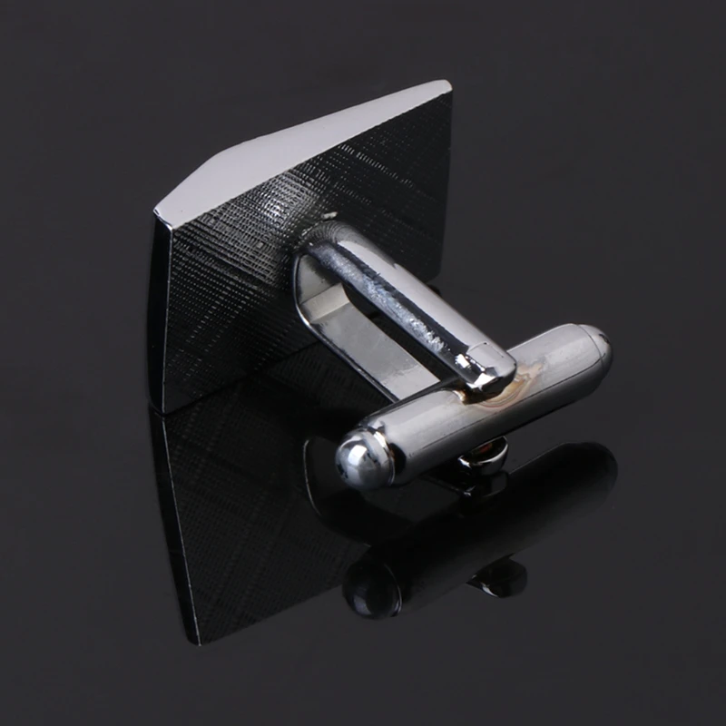 Мужские запонки квадратные Стразы ювелирные изделия стильные подарки деловой