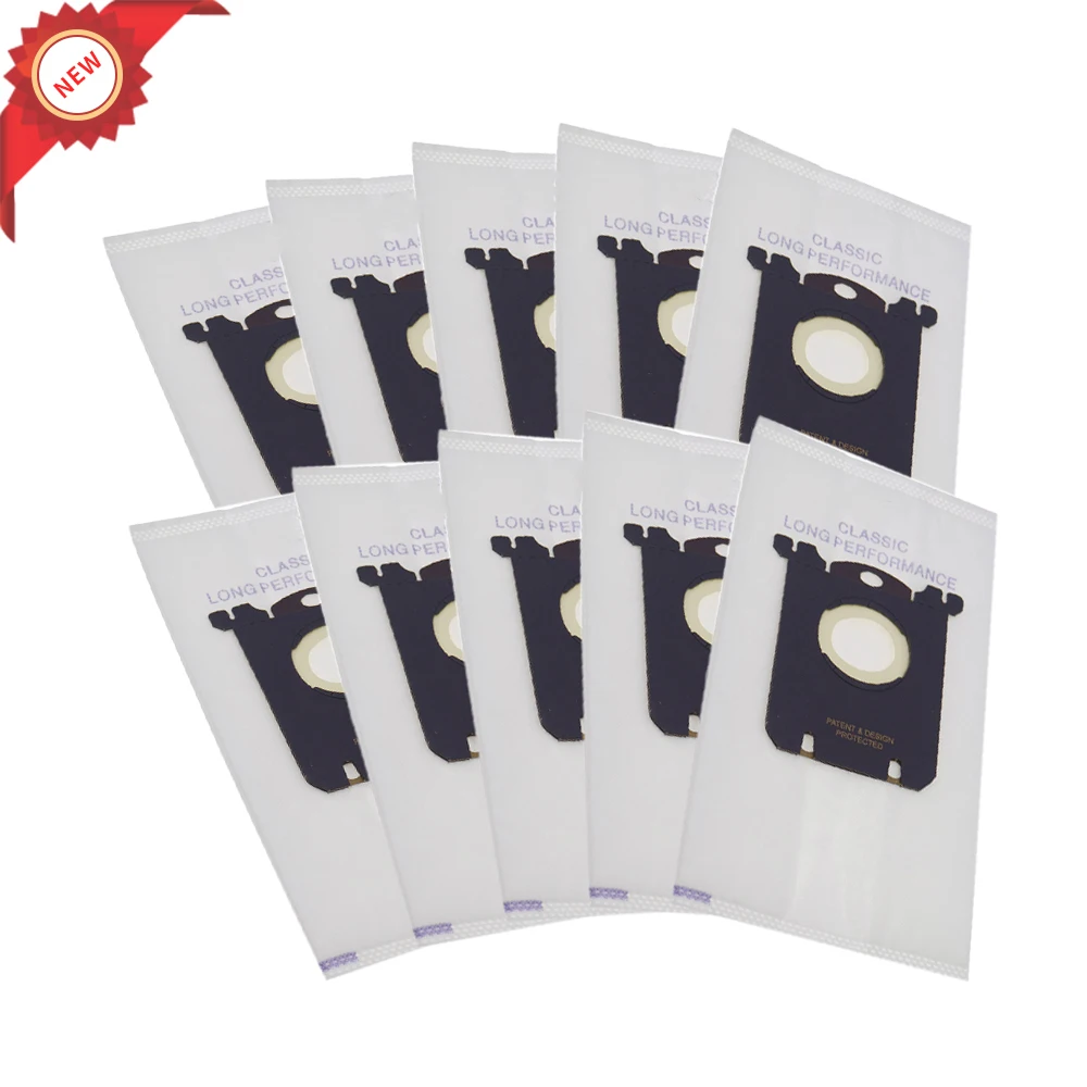 

10 pc/lot Vacuum Cleaner Bags S-Bag Dust Bag Accessories for Philips Tornado Vacuum Cleaner Filter and Dust Bags
