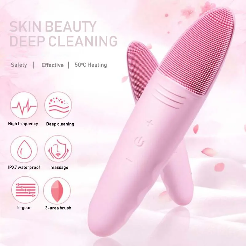 USB электрическая Очищающая щетка для лица Inface Upgrade Cepillo Sonic Face Brosse Nettoyante Visage