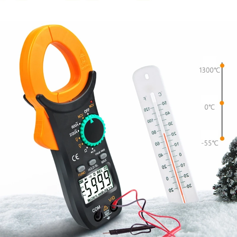 15 функций зажим открывания 55 мм бесконтактная проверка напряжения переменного