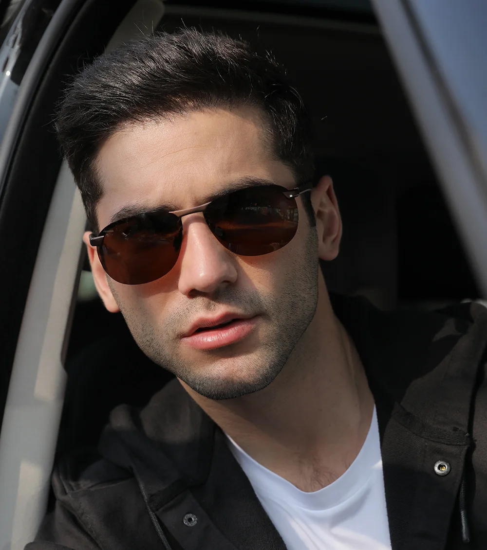 Солнцезащитные очки DPZ Мужские поляризационные роскошные солнечные аксессуары