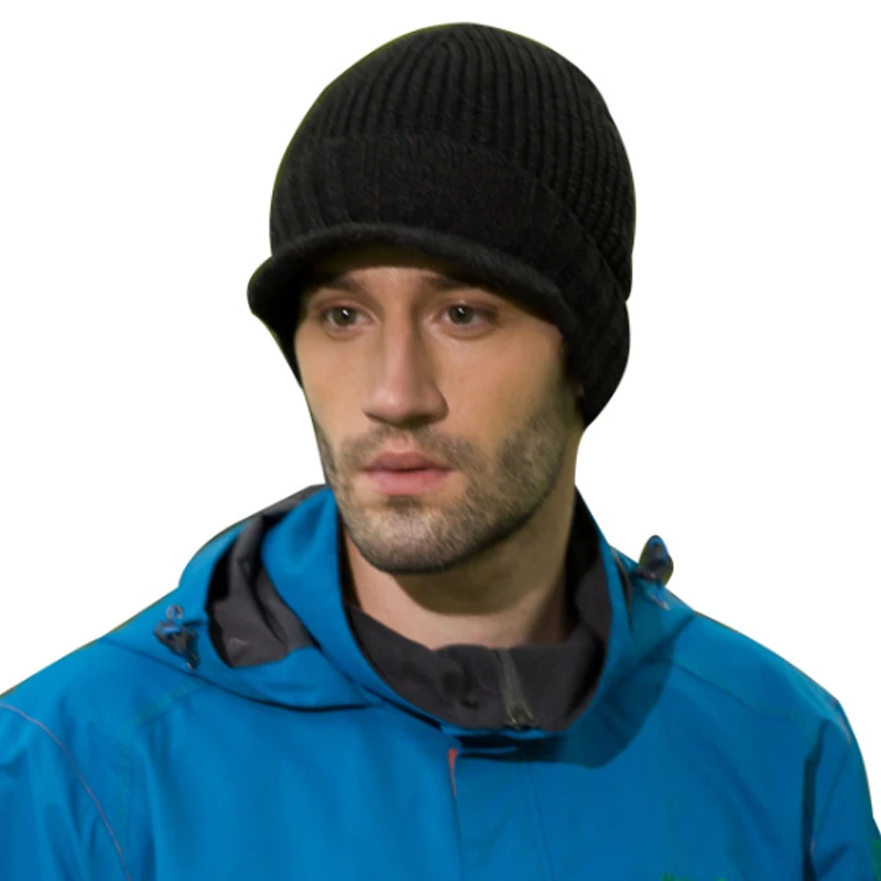 2019 Женская и мужская вязаная шапка в армейском стиле с толстыми полосками