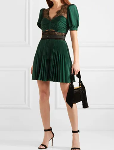 Новое поступление 2020 зеленое женское платье | Женская одежда