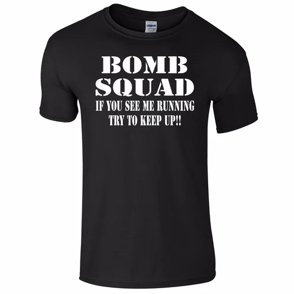 

Bomb Squad If You See Me Funny Tee T-Shirt Top Tumblr Novelty Gift Secret Santa