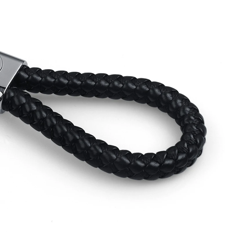 Автомобильный Стайлинг брелок 3D плетеная веревка металлическая модель для Mitsubishi