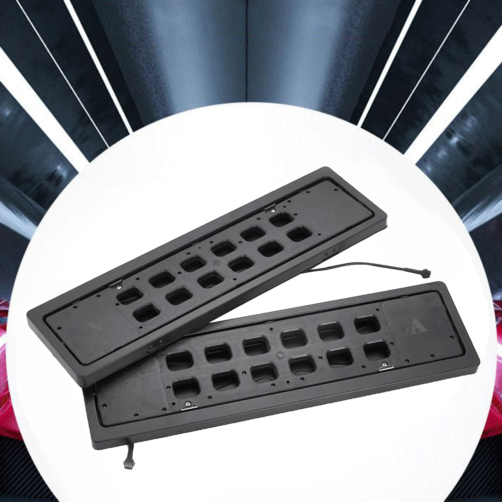 

2 шт., автомобильный держатель для номерного знака с дистанционным управлением