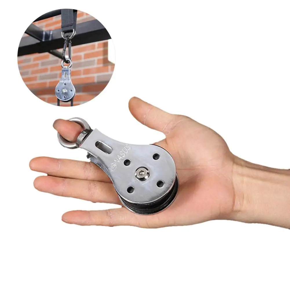 1 шт. подшипник подъемный шкив подвесное колесо тихие подвесные колеса