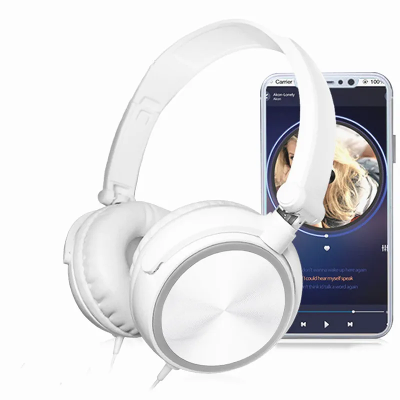 Стерео бас наушники для sony с микрофоном шумоподавления гарнитуры бас звук HiFi музыкальные наушники для iPhone Xiaomi PC
