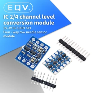 24-канальный IIC I2C логический преобразователь уровня, двунаправленный модуль 5 в 3,3 В для Arduino
