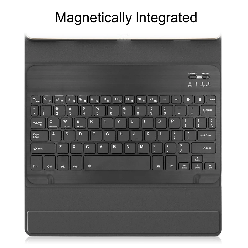 Bluetooth Keyboard Leather Case for Huawei Mediapad M6 10.8 Inch Tablet Stand Detachable Wireless Cover-Black | Компьютеры и офис