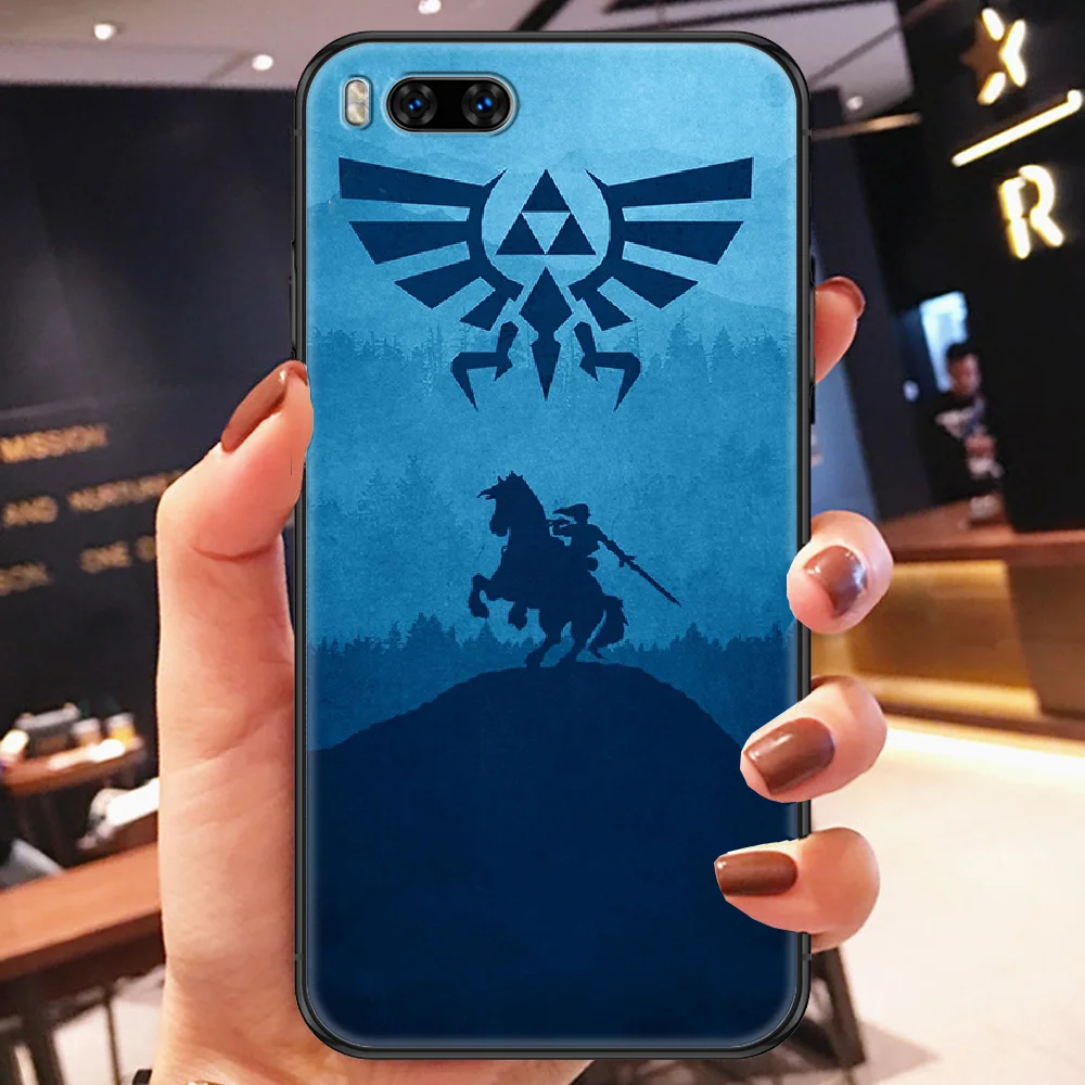 

The Legends of Game Zeldas Phone case For Xiaomi Mi Max Note 3 A2 A3 8 9 9T 10 Lite Pro Ultra black 3D back fashion cover soft