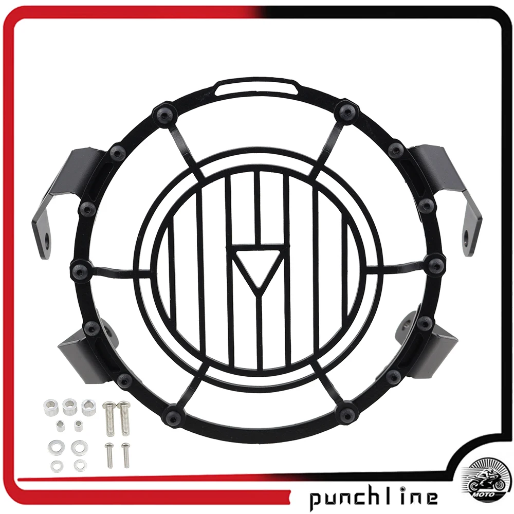 

Fit Street Twin 900 для триумфа уличного скремблера 2016-2022 защита для фары решетки радиатора Защитная крышка для линзы