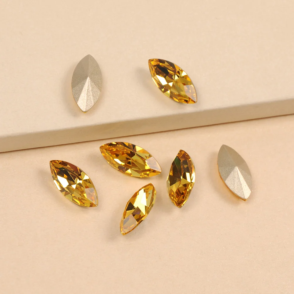 Стеклянные 3d-камни для ногтей различные размеры 4200 | Красота и здоровье