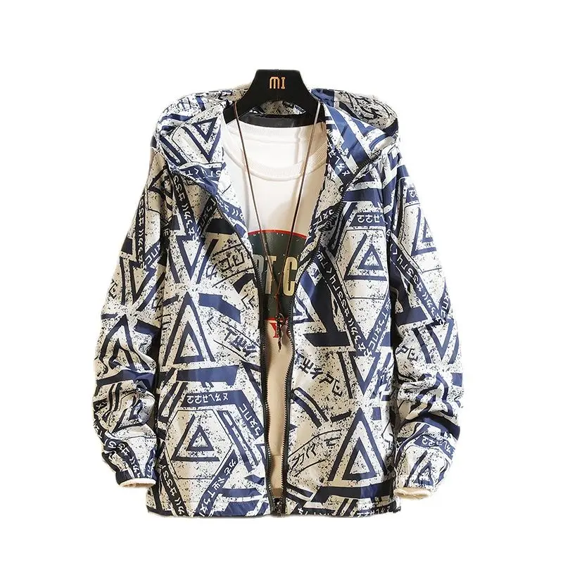 

Abrigo cortavientos de otoo para hombre, chaqueta de camuflaje, versión coreana, moda de primavera y otoo, 2020