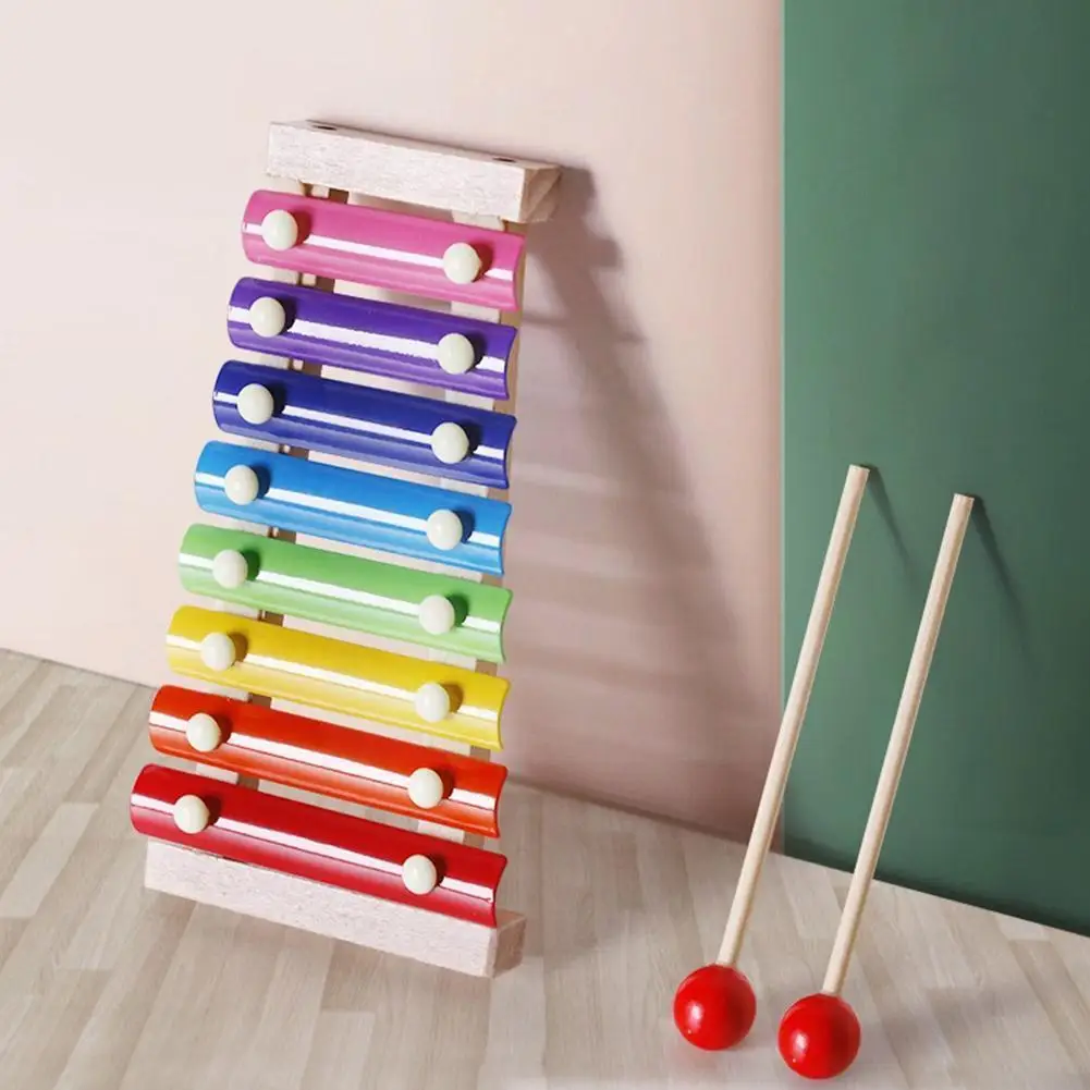 

Kid Musical Toy Xylophone Wooden Xylophone For Children's Toy Music Instrument Enlightenment Education S4I2