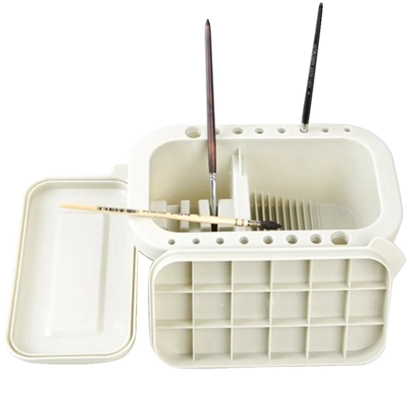 3 шт. многофункциональная ручка для стирки с палеткой гуашь акварель акриловая