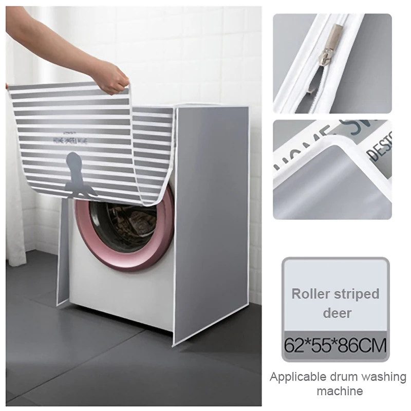 

Top Loading/Front Loading Washing Machine Cover for Drum Washing Machine Waterproof Case Dust Cover for Pulsator Washing Machine