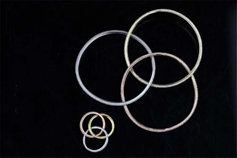 XC347 Роскошные дизайнерские ювелирные украшения из стерлингового серебра с блестящим цирконом для женщин милые и прелестные.