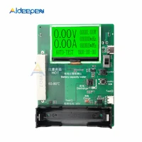 lcd digital battery power bank capacity checker 18650 battery life battery voltage current power tester checking