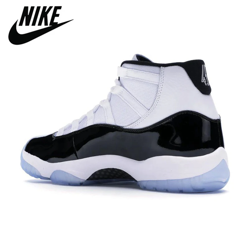 

Air aj Retro 11 Men Basketball Shoes Concord 45 Georgetown Sports Shoes Size 36-46