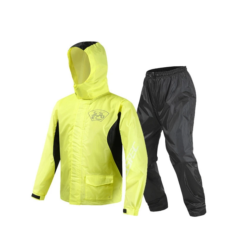 Водонепроницаемый мотоциклетный дождевой костюм дождевик дождевые штаны