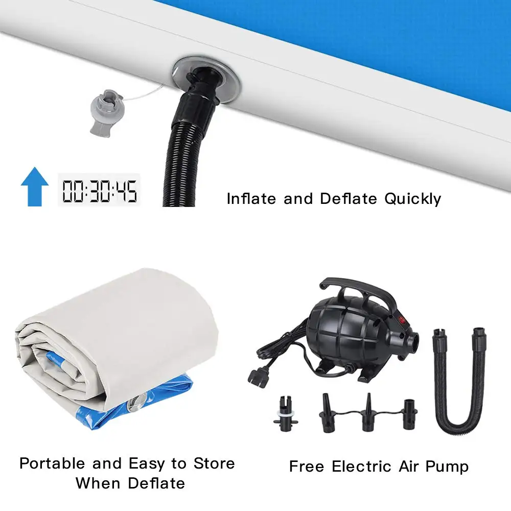 Надувная гимнастическая воздушная дорожка 6 м * 2 0 для детей и взрослых (с