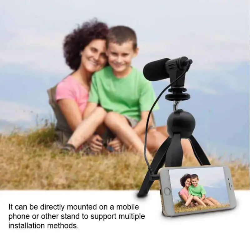 Микрофон с зажимом на воротнике галстук мобильный телефон петличный микрофон