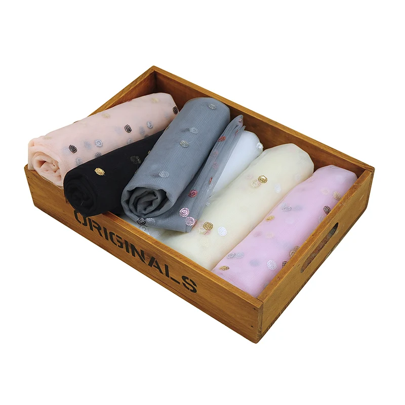 2 ярда высококачественная прозрачная сетчатая юбка из кружевной ткани с