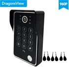 Дверной звонок Dragonsview AHD, 960P, наружный, с камерой, уличный блок вызова, проводной, RFID, с паролем, водонепроницаемый, дневное и ночное видение