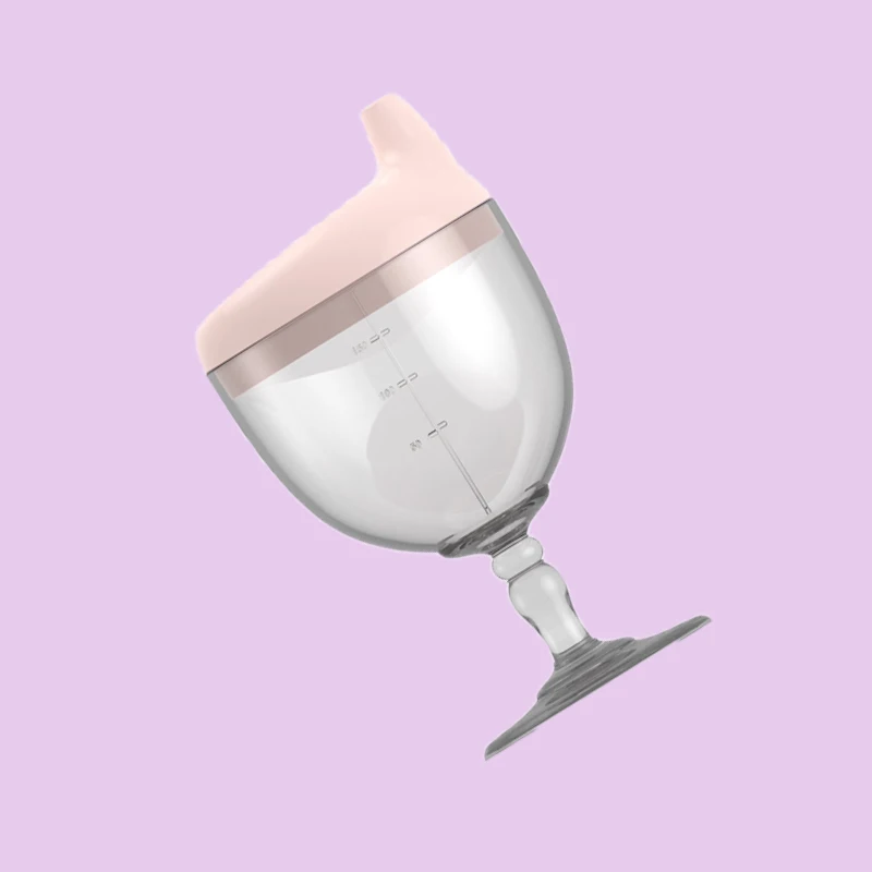 

150ML Baby Goblet Water Bottle Infant Cups With Duckbill Mouth Shape For Feeding Baby Training New