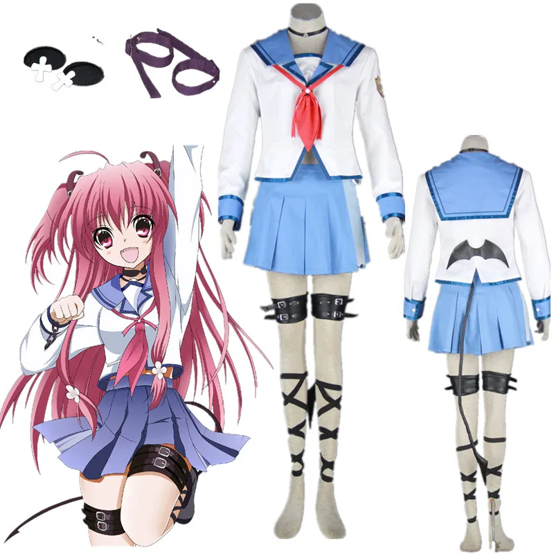 

Костюм для косплея на Хэллоуин Angel Beats Yui, школьная форма на Хэллоуин
