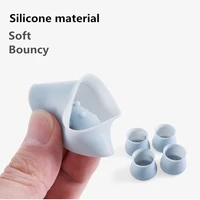 100sets silicone chair leg caps feet pads furniture table covers socks floor protectors round bottom non slip cups diameter 40mm