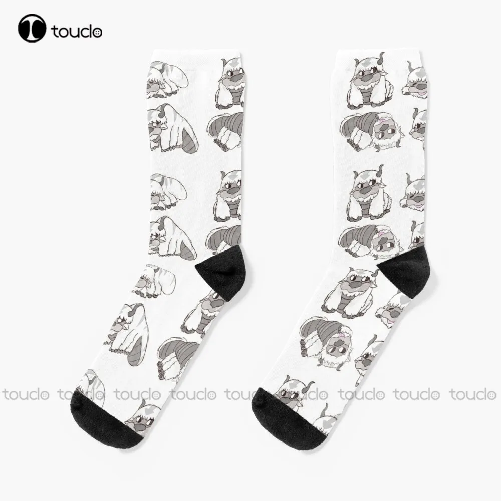 

Appa Avatar Air Bison Cute Socks Women Christmas Fashion New Year Gift Unisex Adult Teen Youth Socks 360° Digital Print Custom