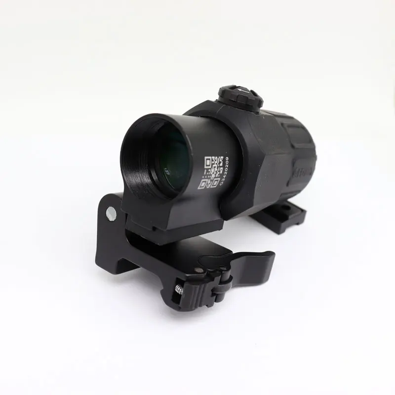 Tactical G33 3x Magnifier Scope Sight with Switch to Side STS QD Mount Fit for 20mm Rail Rifle Gun | Спорт и развлечения