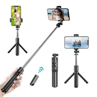 bluetooth wireless selfie stick tripod foldable tripod monopods universal for smartphones for gopro sports action camera
