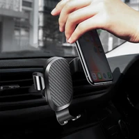 car phone holder mobile phone holder for car holder phone stand steady fixed bracket support gravity sensing auto grip
