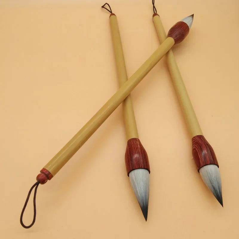 3pcs/set Chinese Calligraphy Woolen Purple Rabbit Writing Brushes Brush Pen For Drawing Freehand Painting | Канцтовары для офиса и